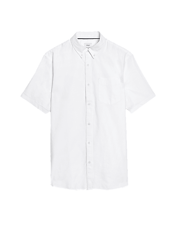 Easy Iron Pure Cotton Oxford Shirt