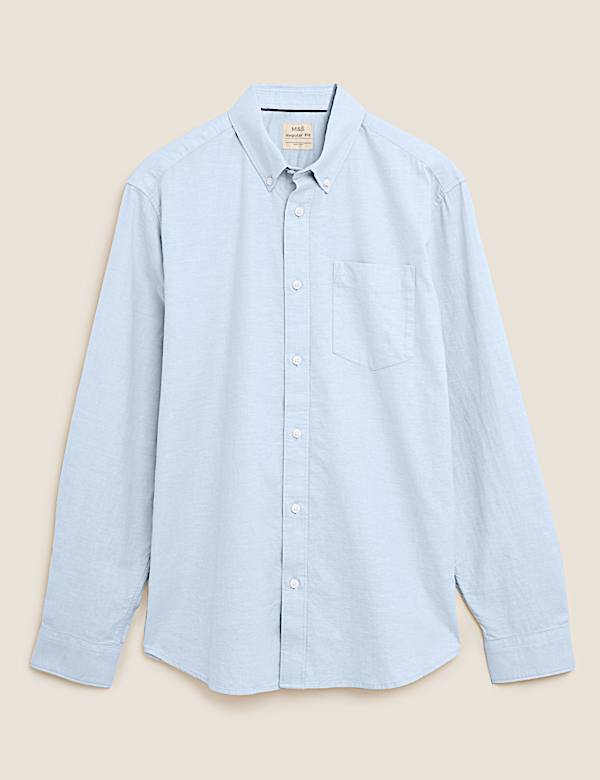 Pure Cotton Oxford Shirt