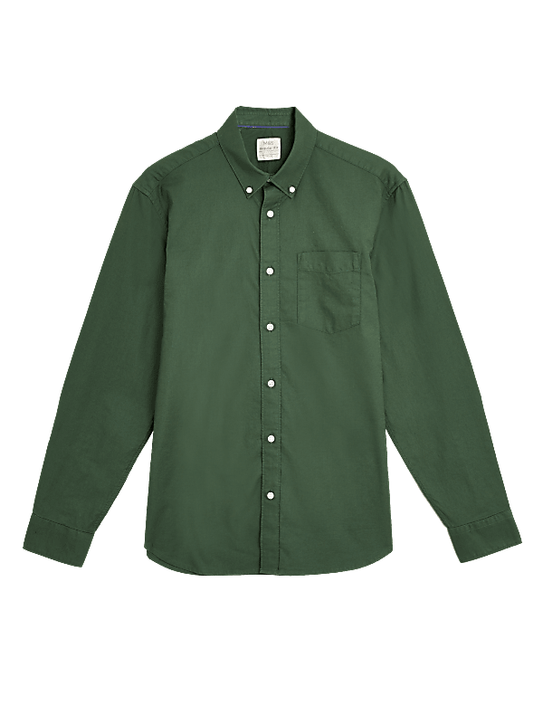 Pure Cotton Oxford Shirt