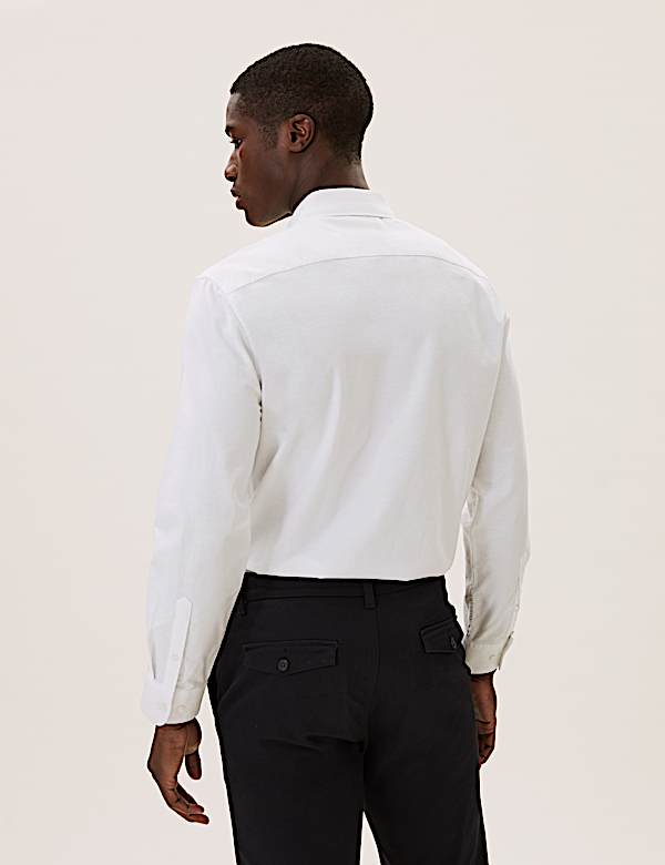 Pure Cotton Oxford Shirt