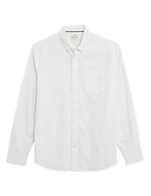 Pure Cotton Oxford Shirt