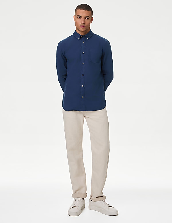 Pure Cotton Oxford Shirt