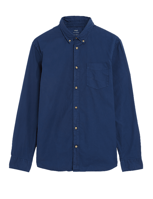 Pure Cotton Oxford Shirt