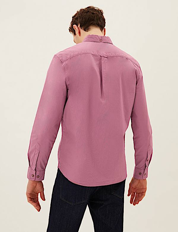 Pure Cotton Oxford Shirt