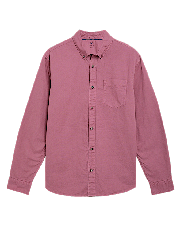 Pure Cotton Oxford Shirt