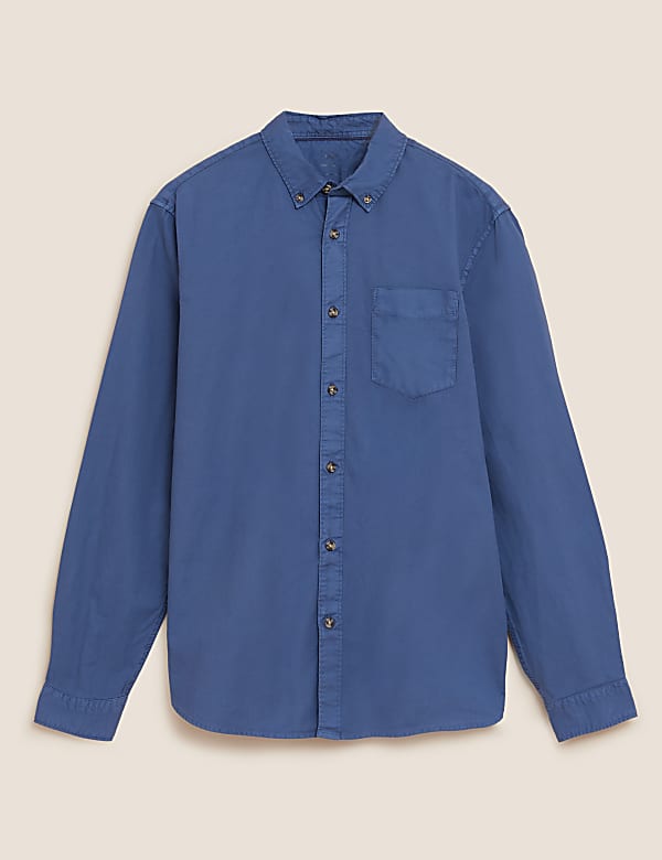 Pure Cotton Oxford Shirt