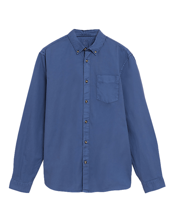 Pure Cotton Oxford Shirt
