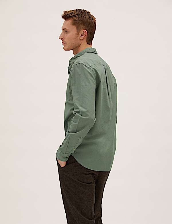 Pure Cotton Oxford Shirt