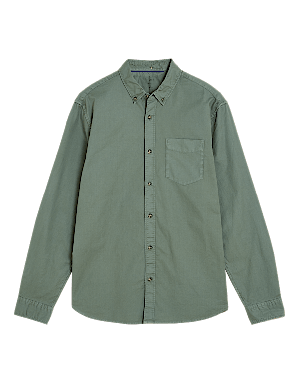 Pure Cotton Oxford Shirt