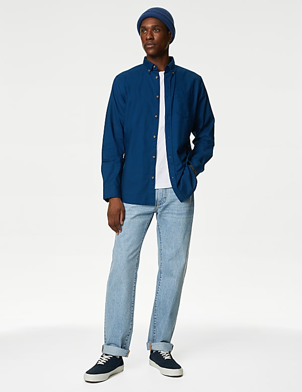 Pure Cotton Oxford Shirt