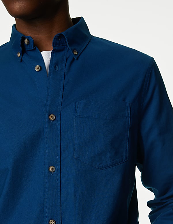 Pure Cotton Oxford Shirt