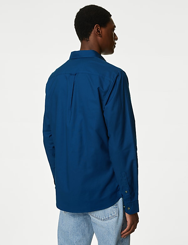 Pure Cotton Oxford Shirt