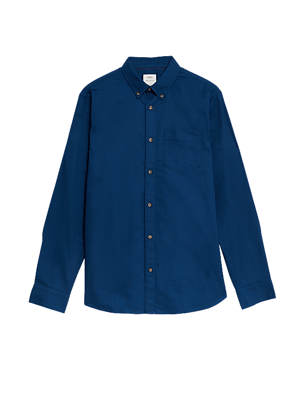 Pure Cotton Oxford Shirt