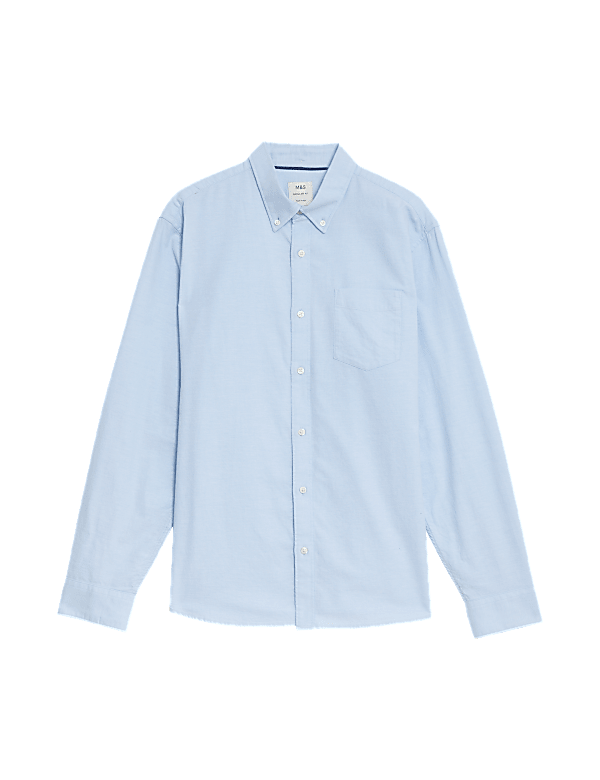 Pure Cotton Oxford Shirt