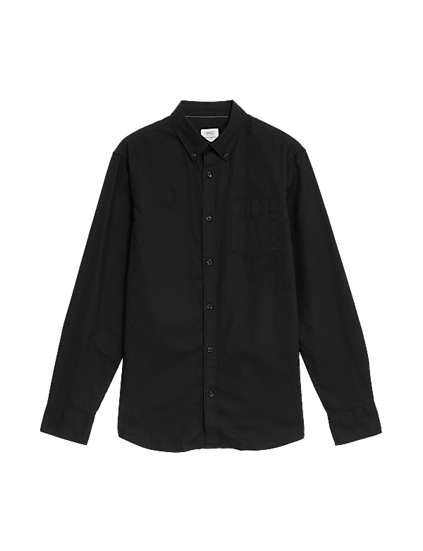 Pure Cotton Oxford Shirt