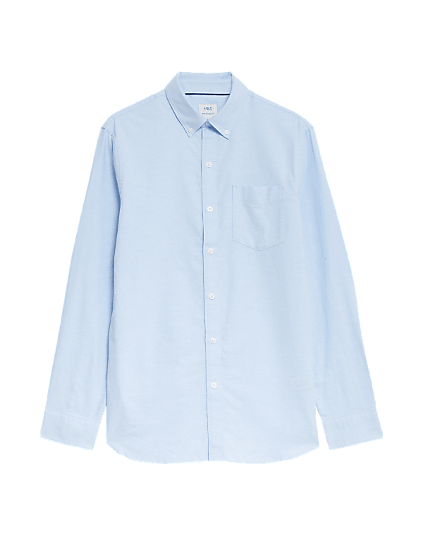 Pure Cotton Oxford Shirt