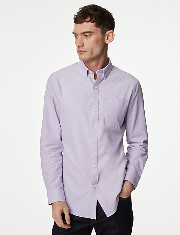 Pure Cotton Oxford Shirt