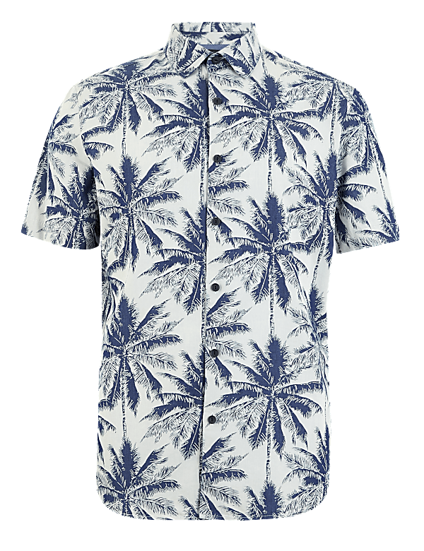 Cotton Hawaiian Shirt