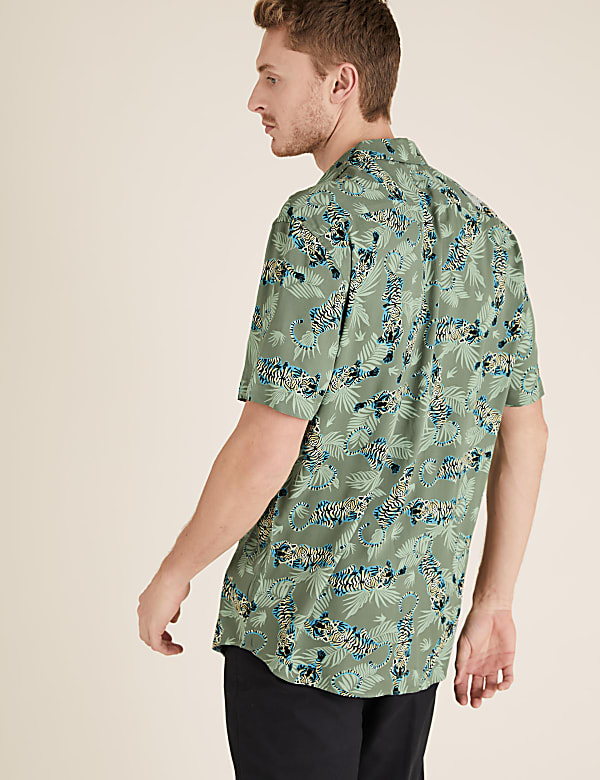Tiger Print Shirt