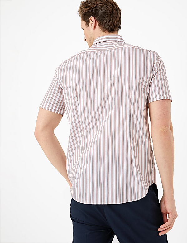 Pure Cotton Striped Shirt