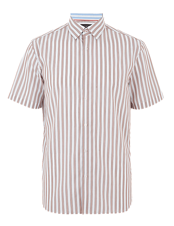 Pure Cotton Striped Shirt