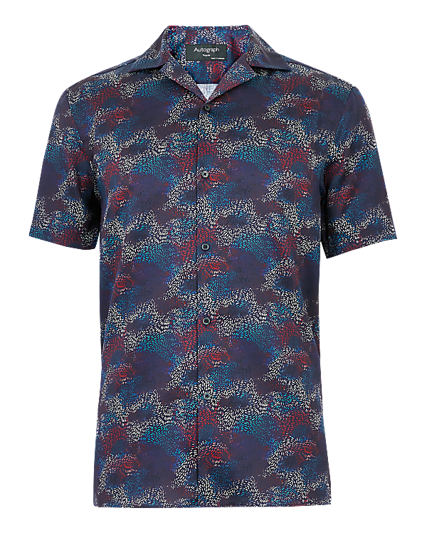 Pure Cotton Firework Print Shirt