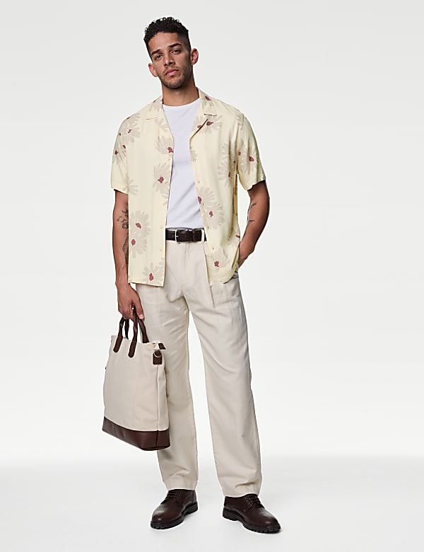 Easy Iron Floral Print Shirt - MX