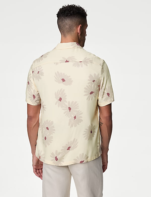 Easy Iron Floral Print Shirt - MX