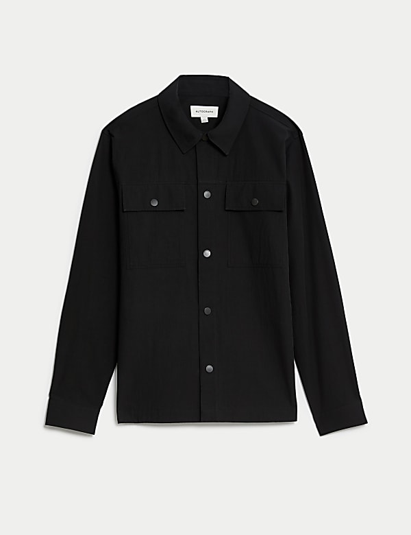 Pure Cotton Overshirt with Stormwear™ - HU