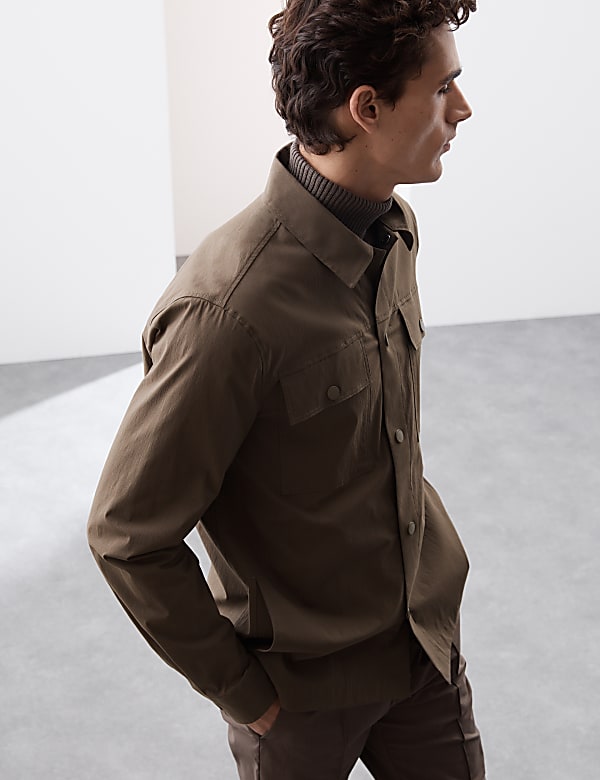 Cotton Rich Overshirt