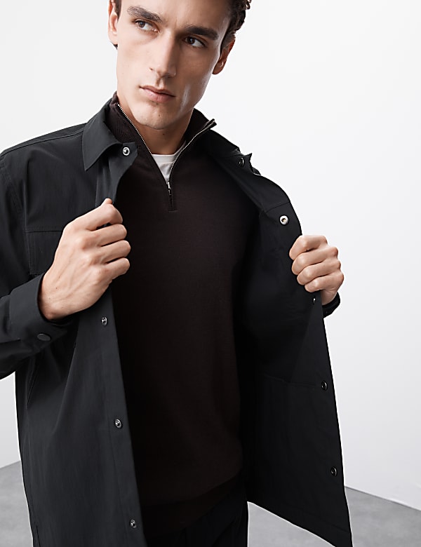 Cotton Rich Overshirt - TW