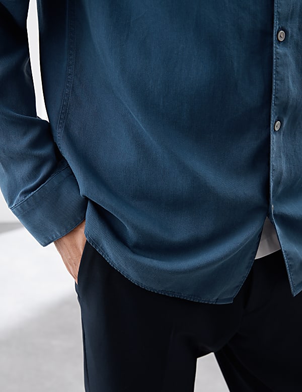 Garment Dyed Lyocell Shirt