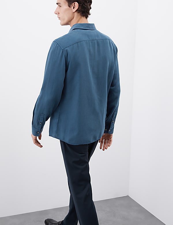 Garment Dyed Lyocell Shirt