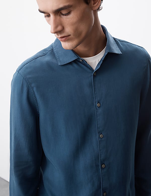Garment Dyed Lyocell Shirt