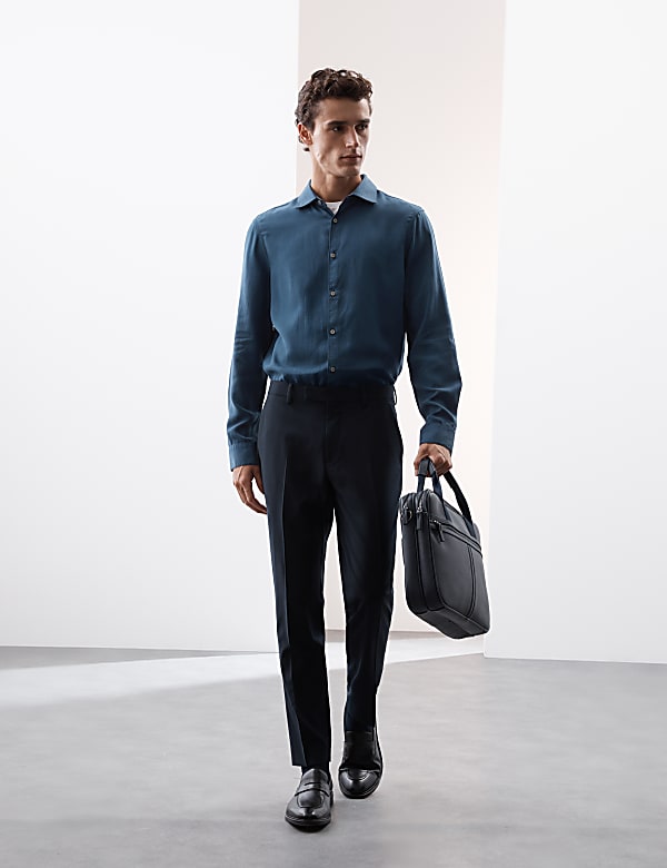 Garment Dyed Lyocell Shirt