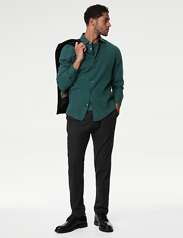 Garment Dyed Lyocell Shirt