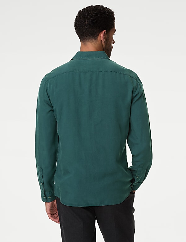 Garment Dyed Lyocell Shirt