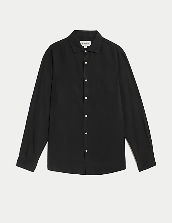 Kemeja Motif Celup Kain Lyocell - ID