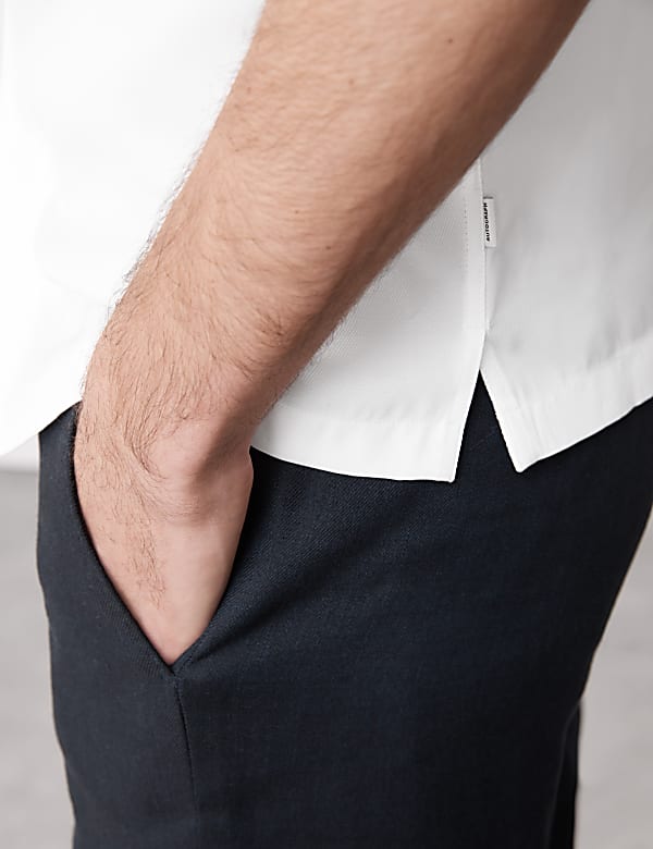 Chemise &agrave; col cubain - BE