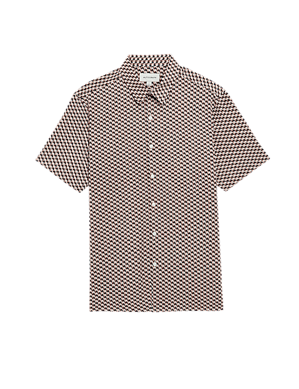 Geometric Print Shirt