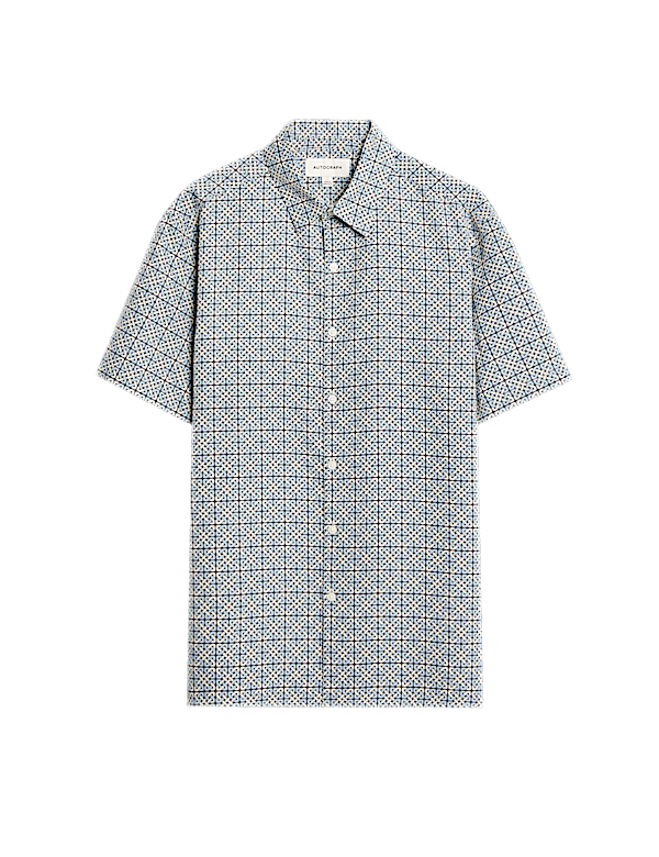 Geometric Print Shirt
