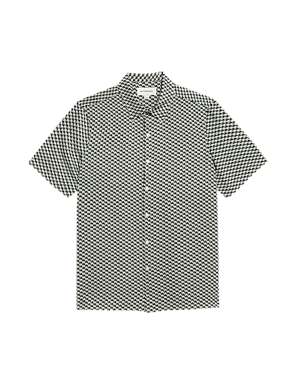 Geometric Print Shirt