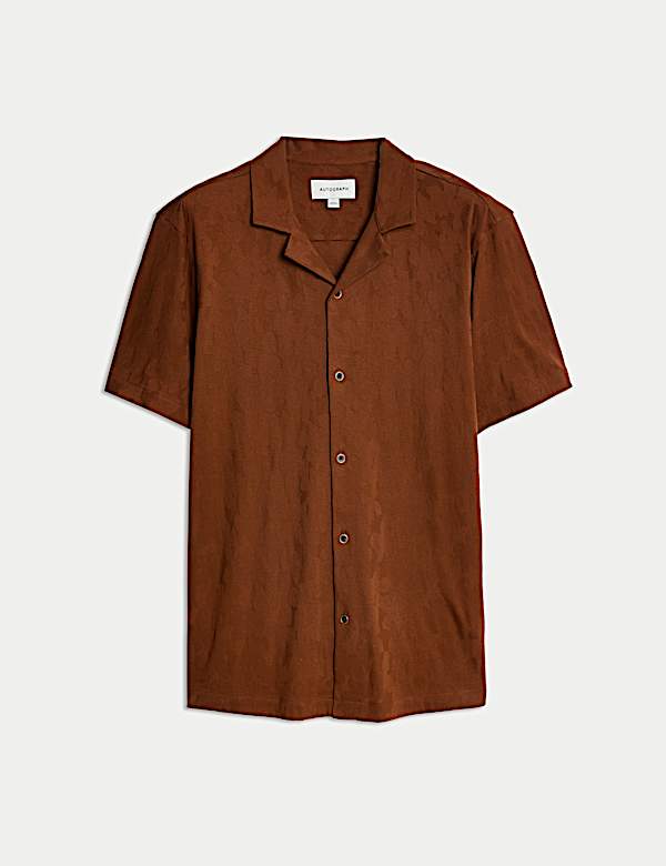Pure Cotton Textured Shirt - FR