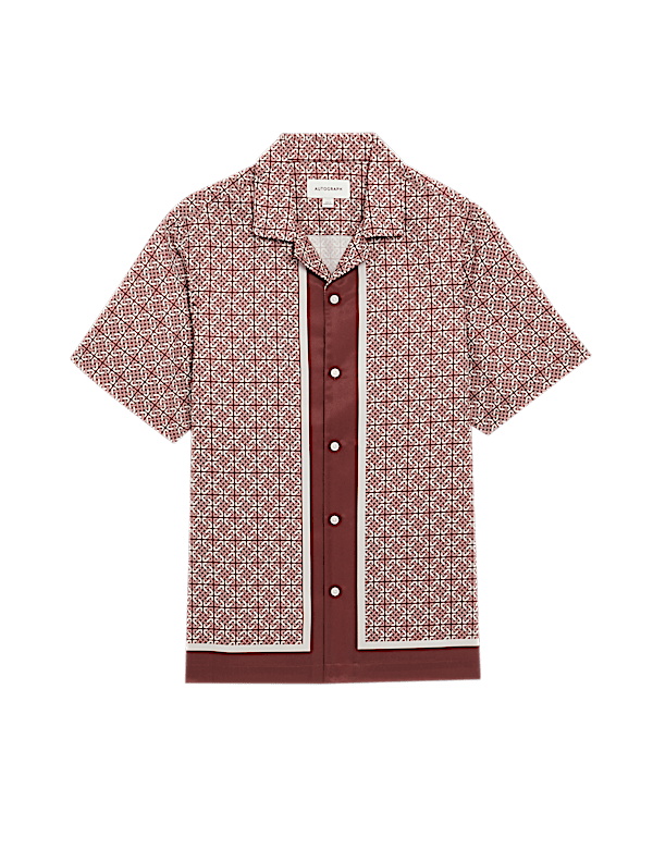 Geometric Print Shirt