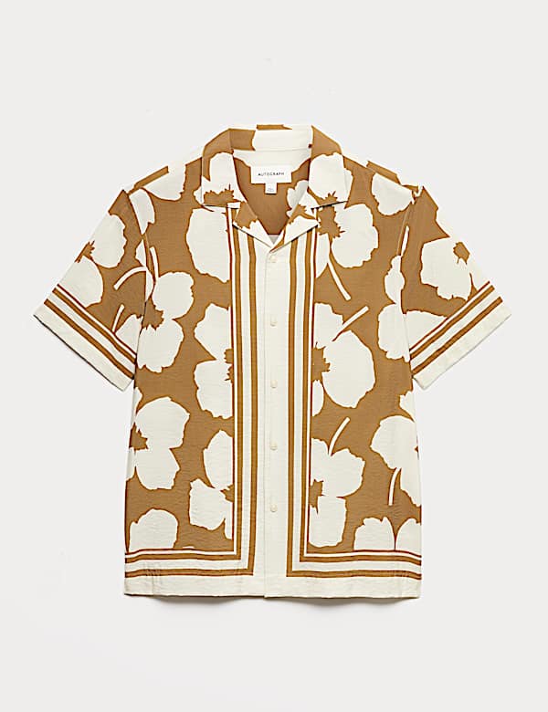 Floral Short Sleeve Shirt - MV