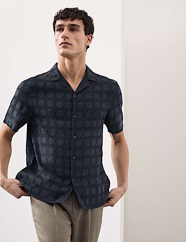 Geometric Print Shirt