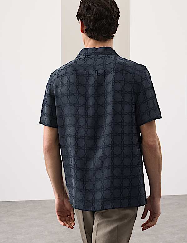 Geometric Print Shirt