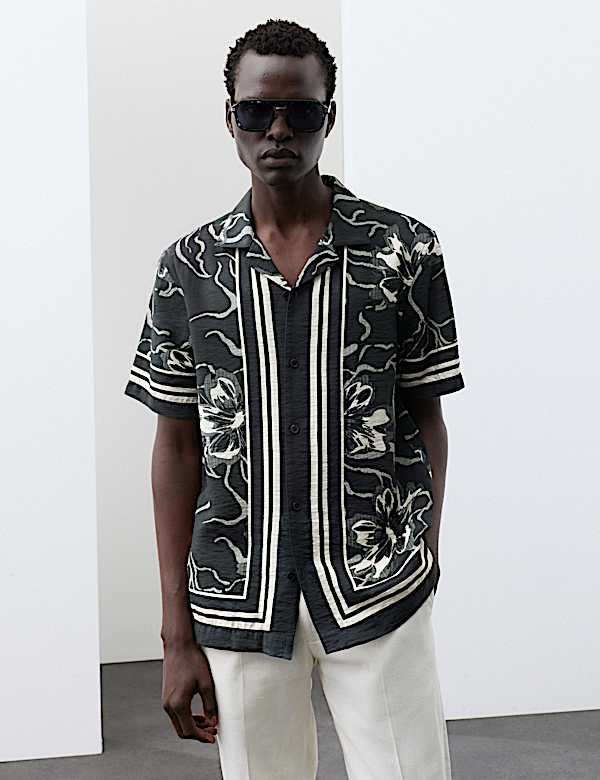 Floral Short Sleeve Shirt