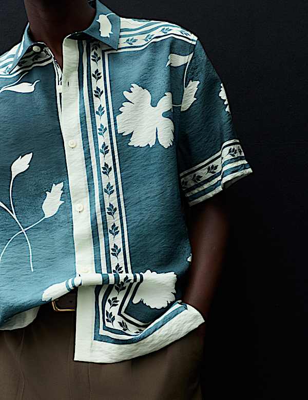 Floral Short Sleeve Shirt