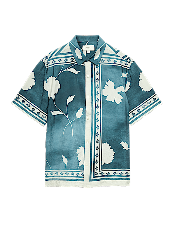 Floral Short Sleeve Shirt